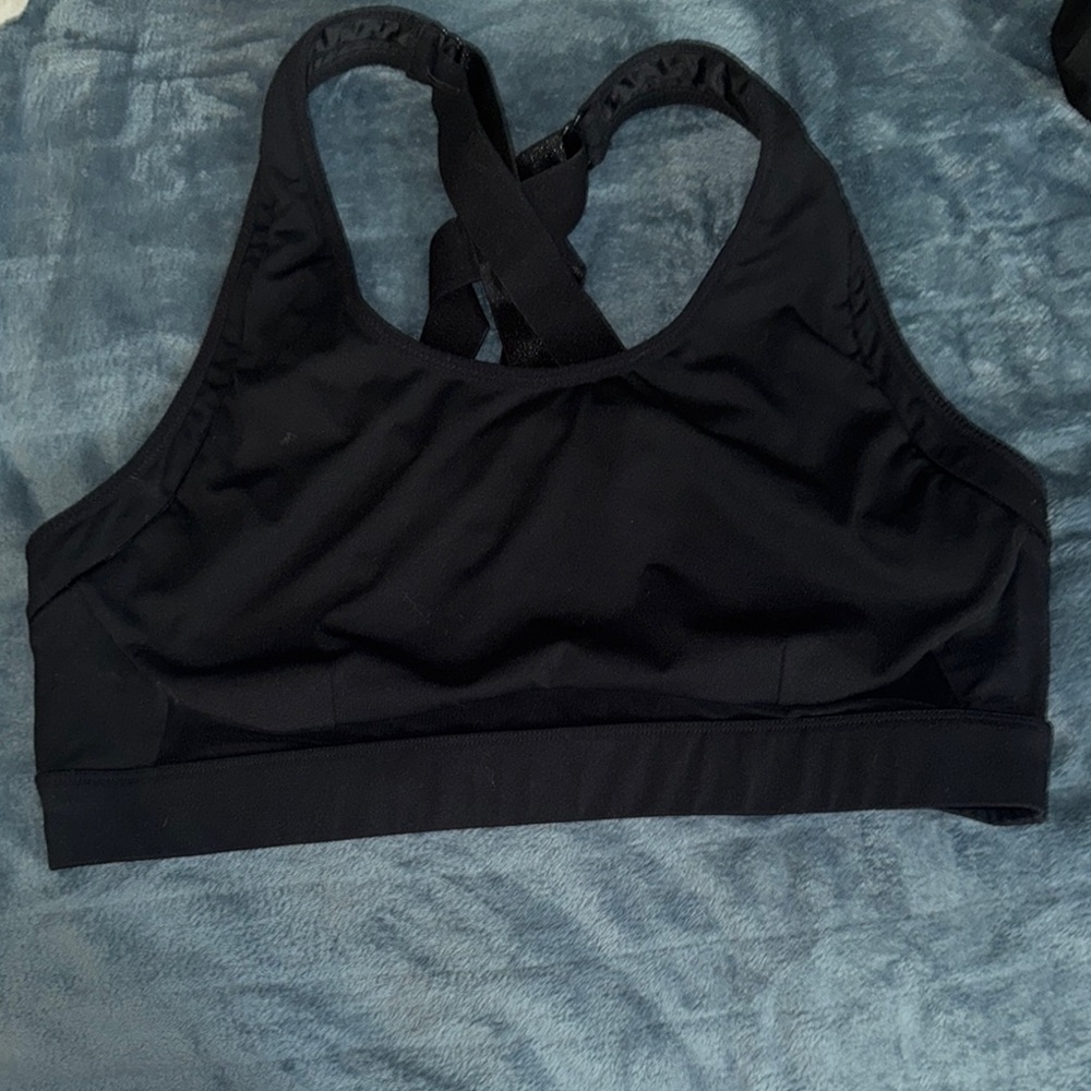 Black Sports Bra